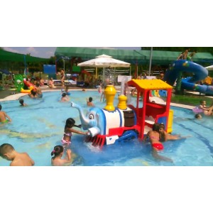 Vodena atrakcija - Lokomotiva tobogan